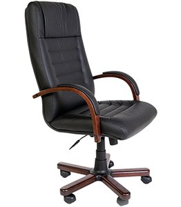 Компьютерное кресло для руководителя «MYRA A Черный» - вид 1